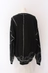 画像3: REFLEM / オーバーステッチスウェットプルオーバー F ブラック O-25-05-28-003-PU-TO-YM-ZT0408Y (3)