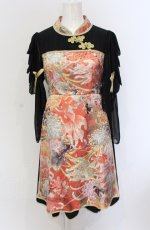 画像1: Royal Princess Alice / 菊華金魚〜和風チャイナ〜ワンピース【プレミアム・ネット限定】  レッド×ブラック O-25-05-28-037-LO-OP-IG-OS (1)