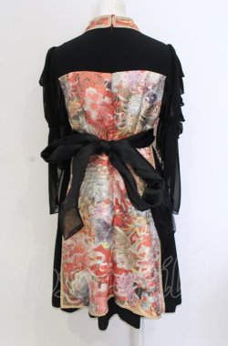 画像2: Royal Princess Alice / 菊華金魚〜和風チャイナ〜ワンピース【プレミアム・ネット限定】  レッド×ブラック O-25-05-28-037-LO-OP-IG-OS