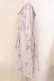 画像2: axes femme POETIQUE / チューリップストライプワンピース M ラベンダー O-25-05-29-030-AX-OP-IG-OS (2)