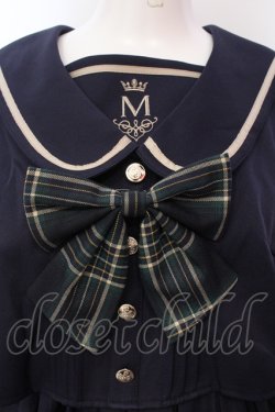 画像2: Amavel / Academic Emblem セットアップセーラーワンピース  ネイビー O-25-05-29-043-CA-JA-IG-OS