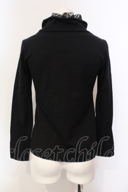 画像2: Ph Blue / レースカラーカットソー  クロ O-25-05-29-057-LO-TO-OW-OS