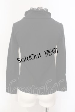 画像2: Ph Blue / レースカラーカットソー  クロ O-25-05-29-057-LO-TO-OW-ZI