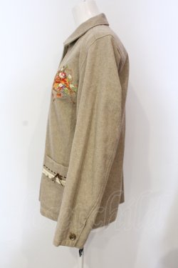 画像3: PINK HOUSE / いちご刺繍ジャケット M ベージュ O-25-05-29-062-LO-JA-OW-OS
