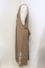 画像2: 【SALE】PINK HOUSE / プレッピーテディジャンパースカート  ベージュ O-25-05-29-066-LO-OP-OW-ZT196 (2)