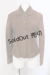 PINK HOUSE / カットワークラムレザージャケット M ブラウン O-25-05-29-069-LO-JA-OW-ZT195