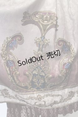 画像3: axes femme kawaii / グランドフィナーレロングワンピース  ワイン O-25-05-29-001-AX-BL-IG-OS