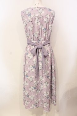 画像4: axes femme POETIQUE / フロレゾンロングワンピース M ラベンダー O-25-05-29-007-AX-OP-IG-OS