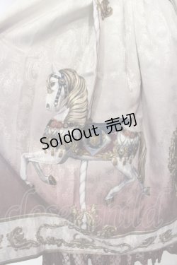 画像4: axes femme kawaii / グランドフィナーレロングワンピース  ワイン O-25-05-29-001-AX-BL-IG-OS