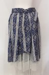 画像3: 【SALE】axes femme / バラ×ストライプ柄スカート M ブルー O-25-05-29-011-AX-OP-IG-ZT143 (3)