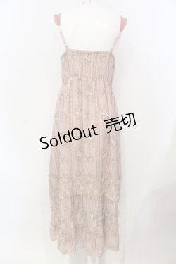 画像3: axes femme / ストライプ柄マキシワンピース M ピンク O-25-05-29-018-AX-OP-IG-OS
