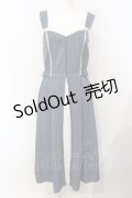 axes femme POETIQUE / レース切替ロングワンピース M ブルー O-25-05-29-020-AX-OP-IG-OS