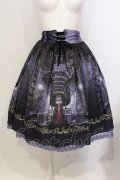 axes femme kawaii / リブラリーアスカート  パープル O-25-05-29-002-AX-SK-IG-OS