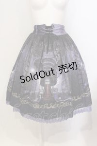axes femme kawaii / リブラリーアスカート  パープル O-25-05-29-002-AX-SK-IG-OS