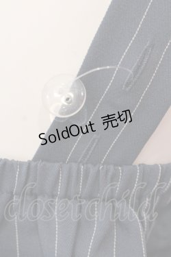 画像5: axes femme POETIQUE / レース切替ロングワンピース M ブルー O-25-05-29-020-AX-OP-IG-OS