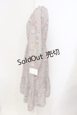 画像3: axes femme POETIQUE / コンフィチュールフリル襟ワンピース M ブラウン O-25-05-29-023-AX-OP-IG-OS
