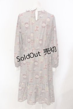 画像4: axes femme POETIQUE / コンフィチュールフリル襟ワンピース M ブラウン O-25-05-29-023-AX-OP-IG-OS