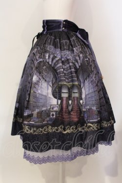 画像3: axes femme kawaii / リブラリーアスカート  パープル O-25-05-29-002-AX-SK-IG-OS