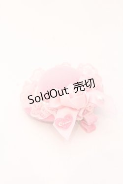 画像1: metamorphose / CL/ハット型クリップ  ピンク O-25-05-30-049-ME-AC-IG-OS