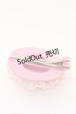 画像2: metamorphose / CL/ハット型クリップ  ピンク O-25-05-30-049-ME-AC-IG-OS