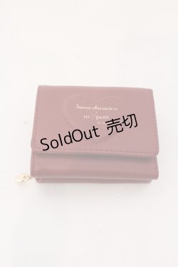 画像1: m petit by misako / サンリオキャラクターズ AM三つ折り財布  アカ O-25-05-30-053-LO-ZA-IG-ZT434-F004