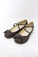 画像1: Emily Temple cute / クラシックリボンシューズ 23.5cm ブラウン O-25-05-30-054-ET-SH-IG-OS (1)
