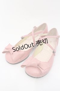 Emily Temple cute / クラシックリボンシューズ 23.5cm ピンク O-25-05-30-055-ET-SH-IG-ZT-K002