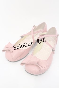 画像1: Emily Temple cute / クラシックリボンシューズ 23.5cm ピンク O-25-05-30-055-ET-SH-IG-ZT-K002