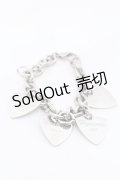 HYSTERIC GLAMOUR / ピックブレスレット  シルバー O-25-05-30-057-PU-AC-YM-ZT0618C