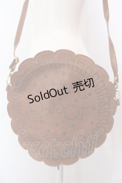 画像4: Q-pot. / ビスケット ポシェット  ブラウン O-25-05-30-005-QP-BG-IG-OS