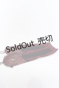Rozen Kavalier / ストーン付きアームカバー  ワイン O-25-05-30-069-OO-ZA-IG-OS