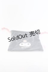 サンリオ / ソックス+巾着セット 巾着単品  グレー O-25-05-30-073-EL-ZA-IG-ZT445-F005