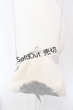 画像3: NAOTO SEVEN / ファーがま口ポシェット  ブラウン×ベージュ O-25-05-30-006-HN-BG-OW-OS