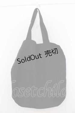 画像2: h.NAOTO / ロゴプリントトートバッグ  ブラック O-25-05-30-007-HN-TO-OW-OS