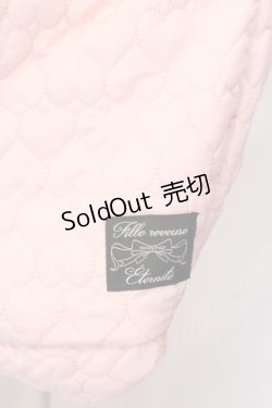 画像2: majoretty / MRハートキルトSD ショルダーバッグ  ピンク×クロ O-25-05-30-010-LO-BG-IG-OS