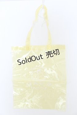 画像1: axes femme / クリアトートバッグ  イエロー O-25-05-30-012-AX-BG-IG-ZT-K021