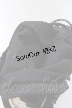 画像5: BABY,THE STARS SHINE BRIGHT / ドットリボンカゴBag  クロ O-25-05-30-013-BA-BG-OW-OS