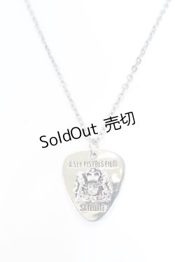 画像1: HELL CAT PUNKS /  A SEX PISTOLS FILM SATELLITE　ネックレス  シルバー O-25-05-30-023-PU-AC-YM-ZT
