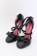 HYSTERIC GLAMOUR / HYSTERICS リボンハイヒール 6（23.5cm） ブラック O-25-05-30-028-PU-SH-YM-OS