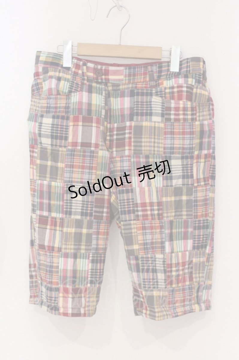 画像1: 【SALE】Karl Helmut / リバーシブルハーフパンツ 4（L） ワイン×チェック O-25-05-31-001-EL-PA-OW-ZT117 (1)