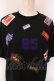画像2: Karl Helmut / ワッペンTシャツ M クロ O-25-05-31-040-EL-TO-OW-OS (2)