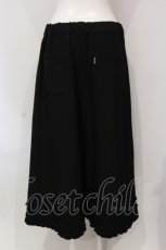 画像3: 【SALE】PINK HOUSE / フリル付きパンツ 3（M） クロ O-25-05-31-004-LO-PA-OW-ZT099 (3)