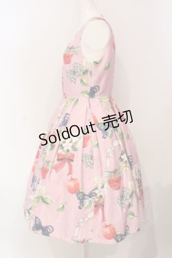画像3: LIEF / アップルブロッサムジャンパースカート M ピンク O-25-05-31-049-LO-OP-OW-OS