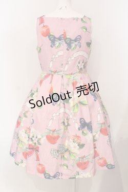 画像4: LIEF / アップルブロッサムジャンパースカート M ピンク O-25-05-31-049-LO-OP-OW-OS