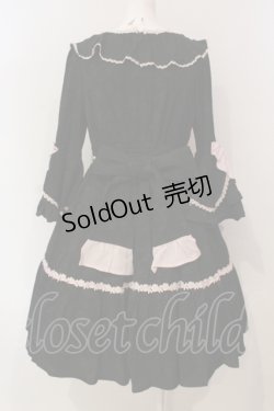 画像4: axes femme kawaii / メアリー姫袖ドレス M クロ×ピンク O-25-05-31-053-AX-OP-OW-OS