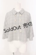 axes femme / ナポレオンケープジャケット F グレー O-25-05-31-059-AX-JA-OW-OS