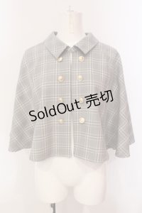 axes femme / ナポレオンケープジャケット F グレー O-25-05-31-059-AX-JA-OW-OS