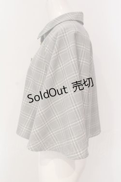 画像2: axes femme / ナポレオンケープジャケット F グレー O-25-05-31-059-AX-JA-OW-OS