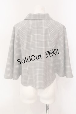 画像3: axes femme / ナポレオンケープジャケット F グレー O-25-05-31-059-AX-JA-OW-OS