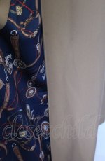 画像3: 【SALE】axes femme / サイドスカーフ切替パンツ M キャメル O-25-05-31-1042-AX-PA-OW-ZT303 (3)